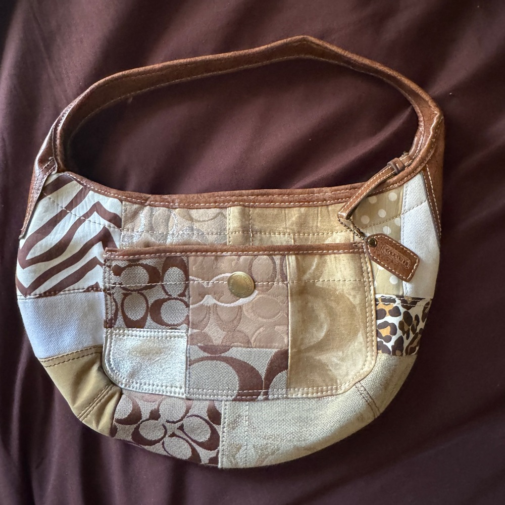 Coach Multicolor Patchwork Bag - image 6